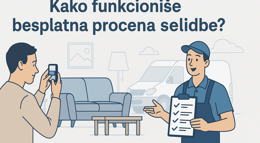 Kako funkcioniše besplatna procena selidbe