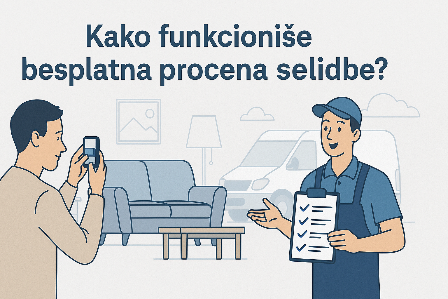 Kako funkcioniše besplatna procena selidbe