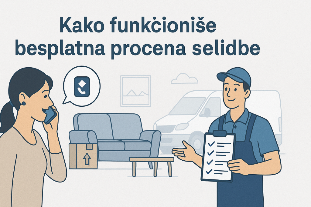 Kako funkcioniše besplatna procena selidbe1
