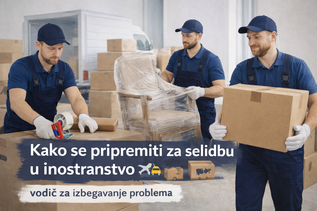 Kako se pripremiti za selidbu u inostranstvo